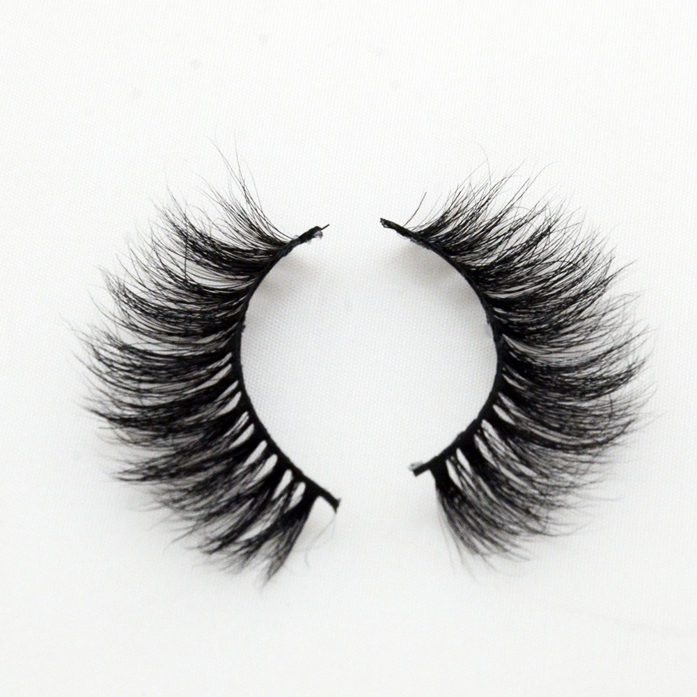 Handmade mink fur lashes strip mink lash JH004